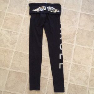 SOLD🏮Victoria's Secret Angels Bling Yoga Leggings